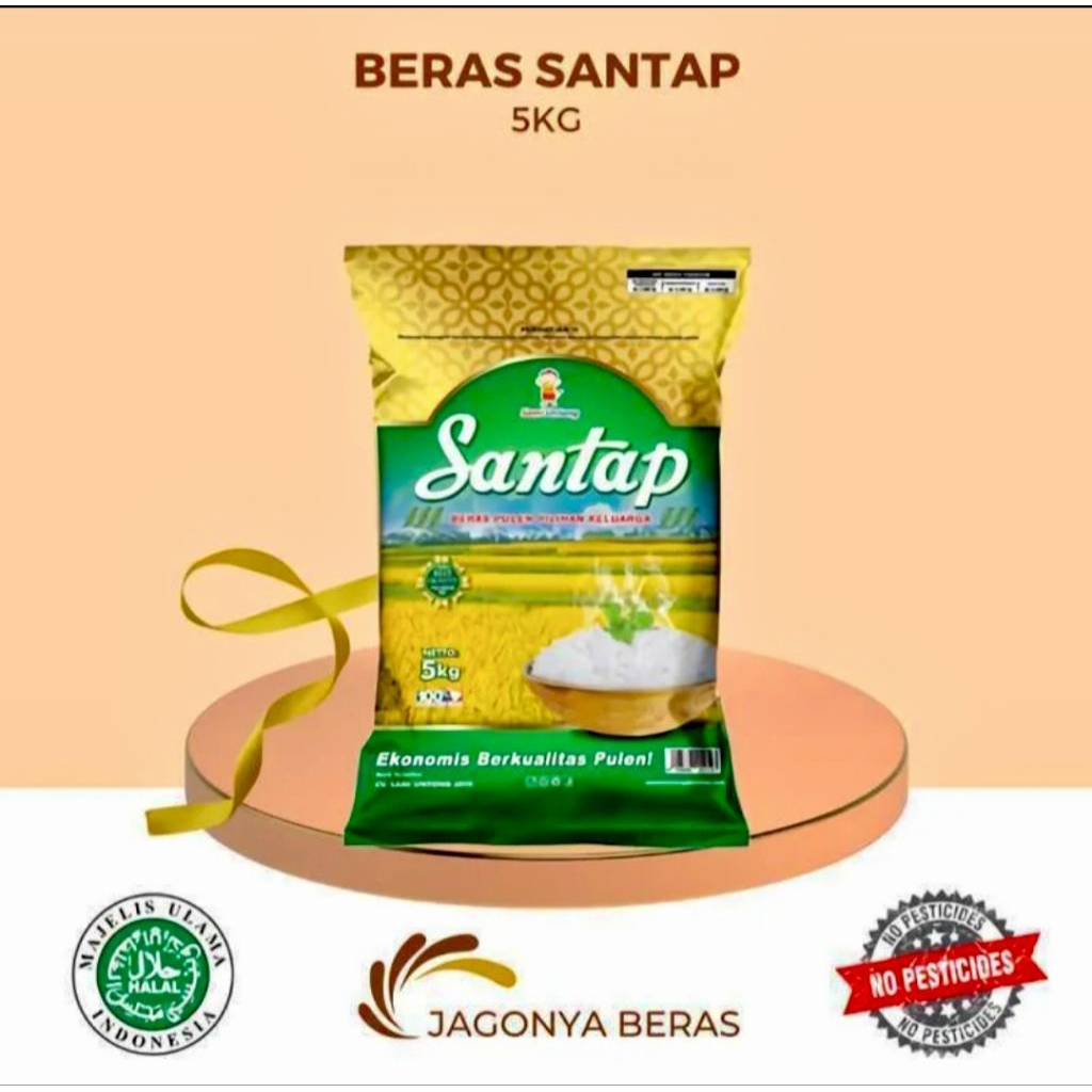 

Beras Premium Santap 5kg