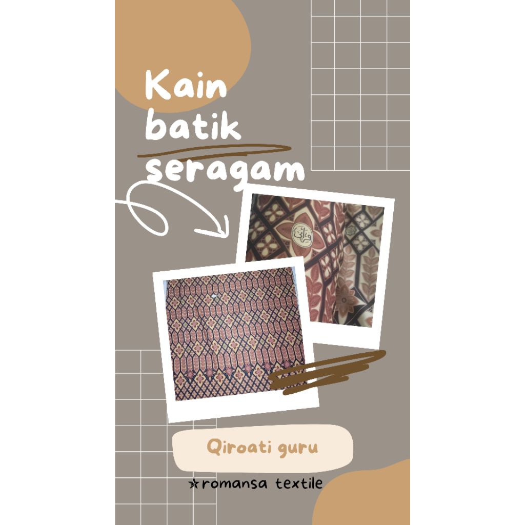 KAIN BAHAN BATIK QIROATI GURU