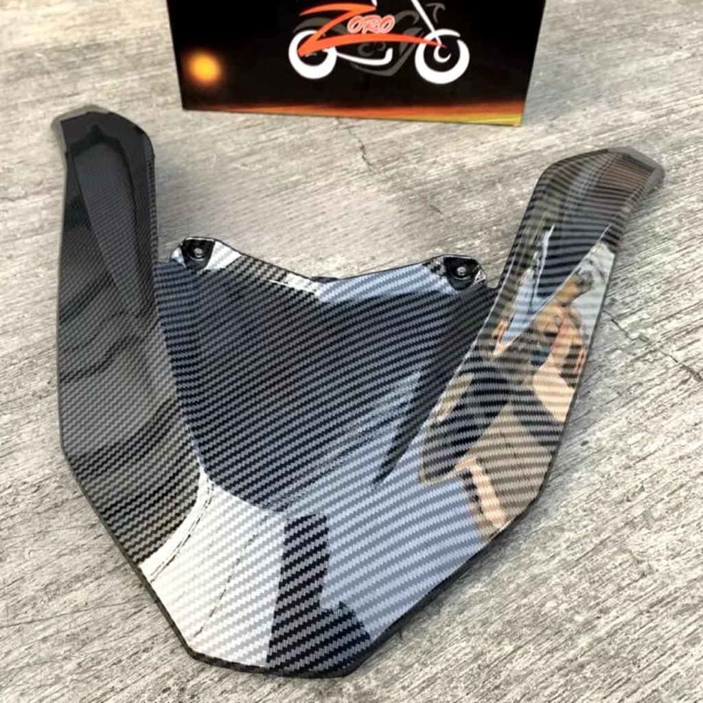 Cover Dasi Depan/Dasi Dada Carbon/Karbon Hitam Pnp Pcx 160/Pcx New