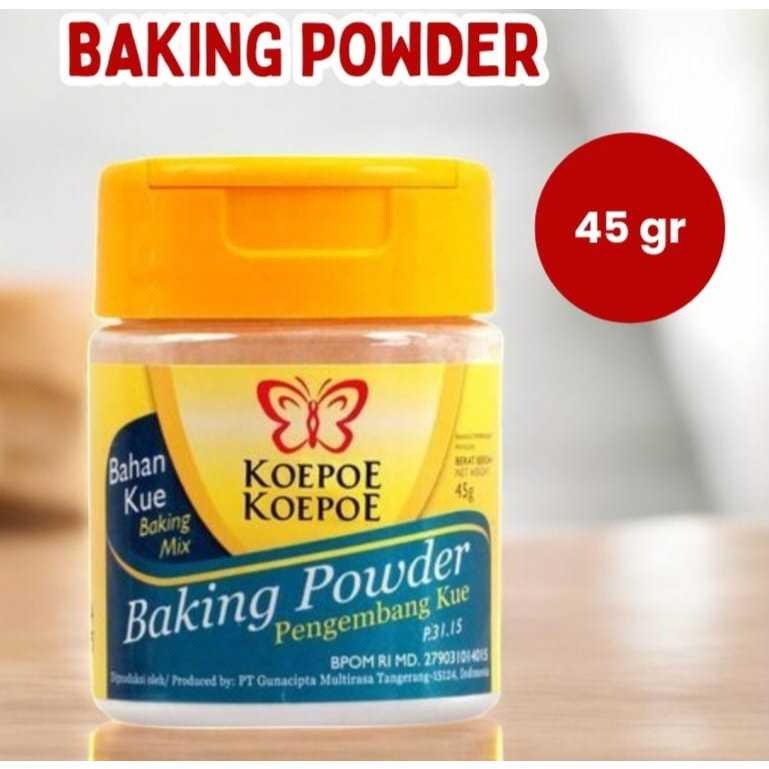 

BAKING POWDER KOEPOE 45 GR