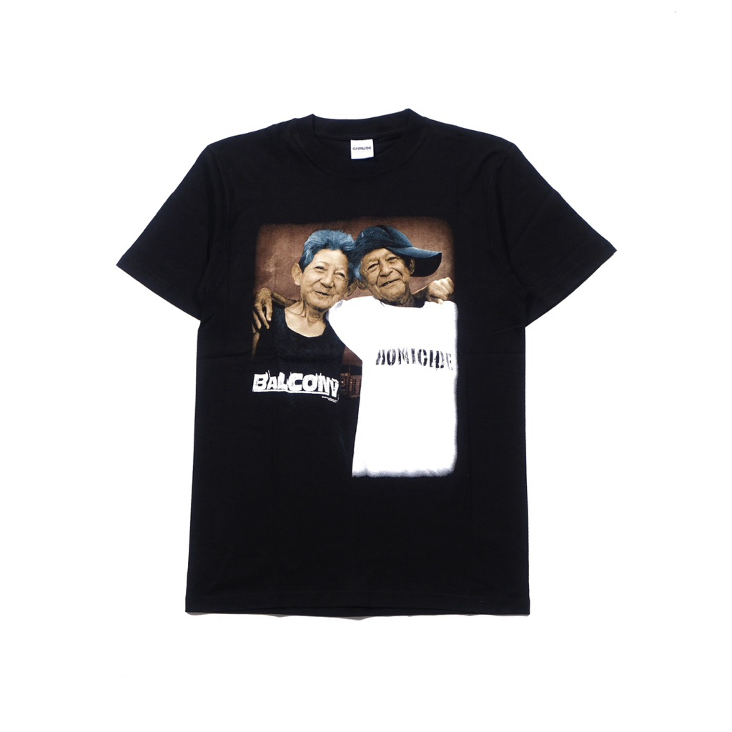 Tshirt BALCONY x HOMICIDE - MEMOAR (black)