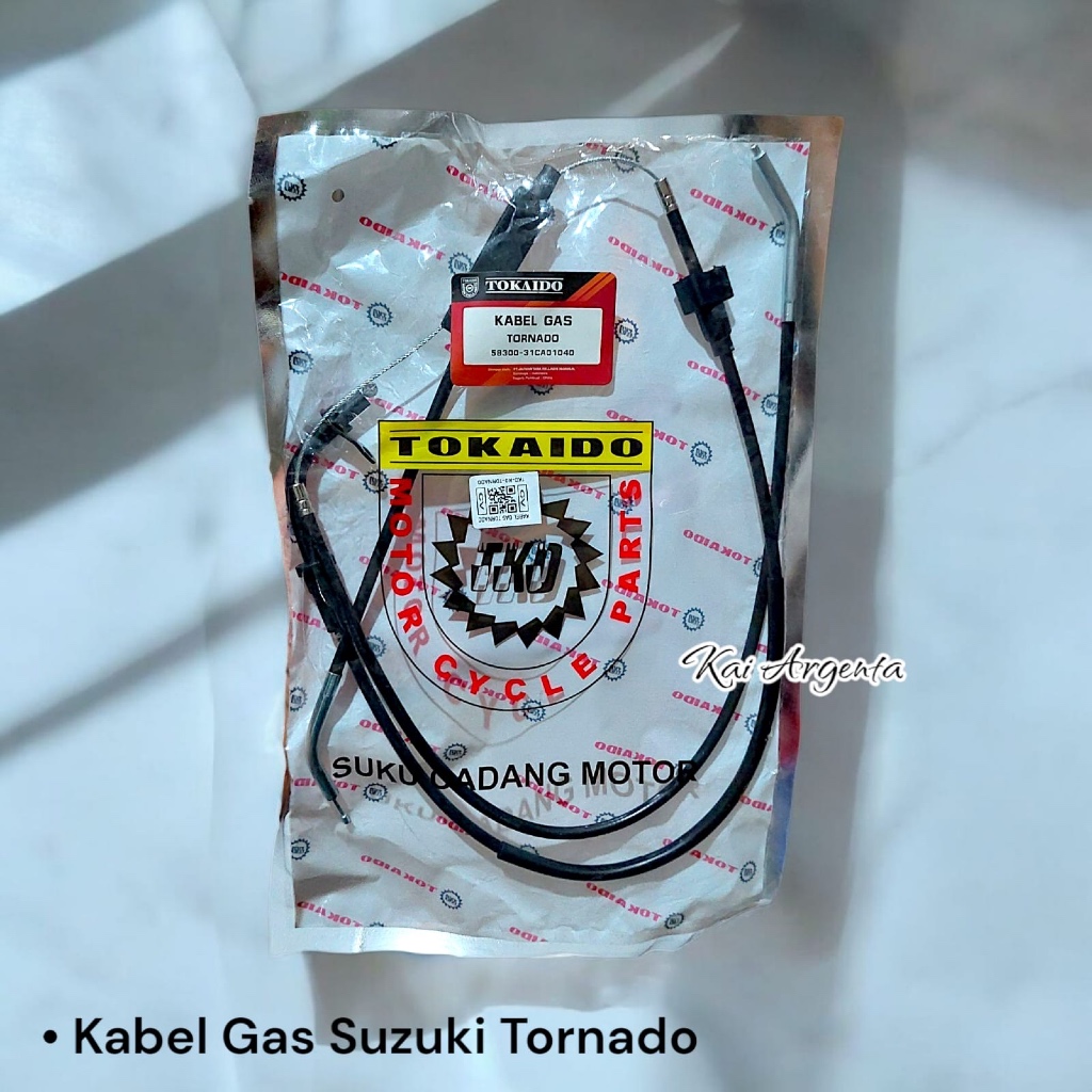 Kabel Gas Atau Tali Gas Suzuki Tornado Merk Tokaido