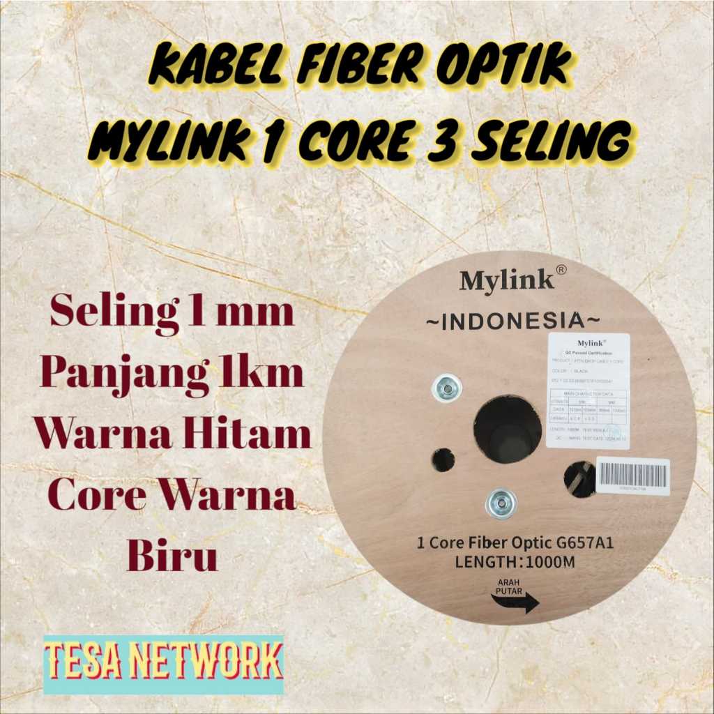 KABEL FIBER MYLINK 1CORE 3SELING // 2CORE 3SELING // 4CORE 3SELING