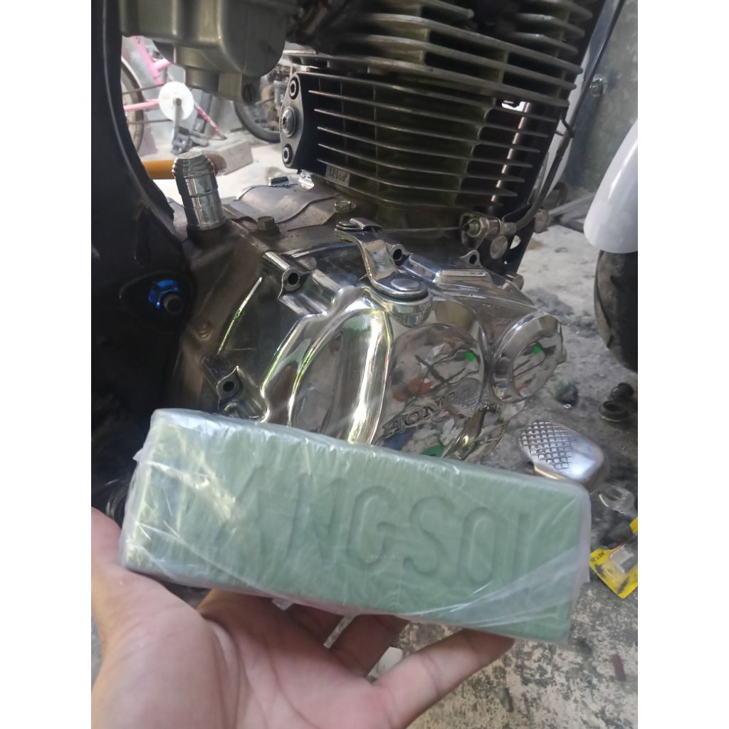 Batu ijo poles merk langsol original