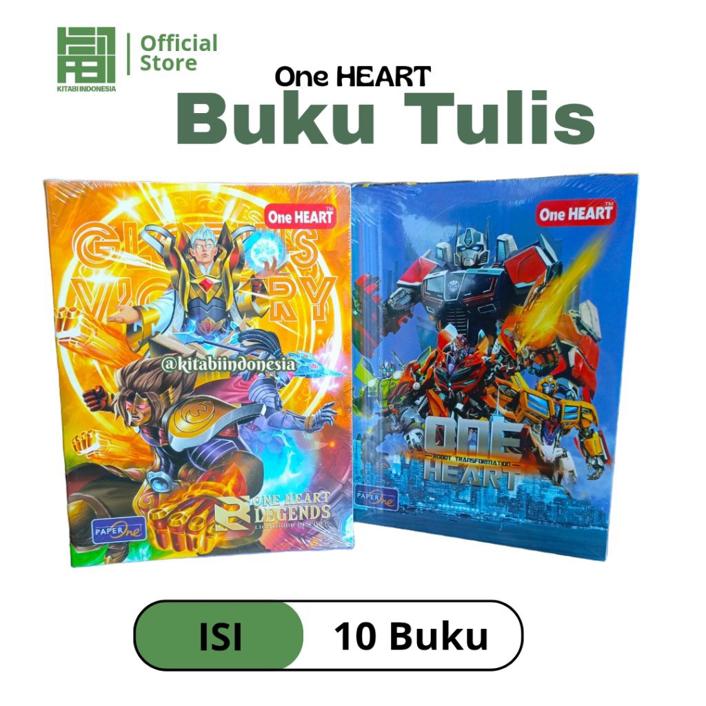 

Buku Tulis 38 Lembar On Heart Kertas Bagus Putih Buku Tulis One Heart 38 lembar