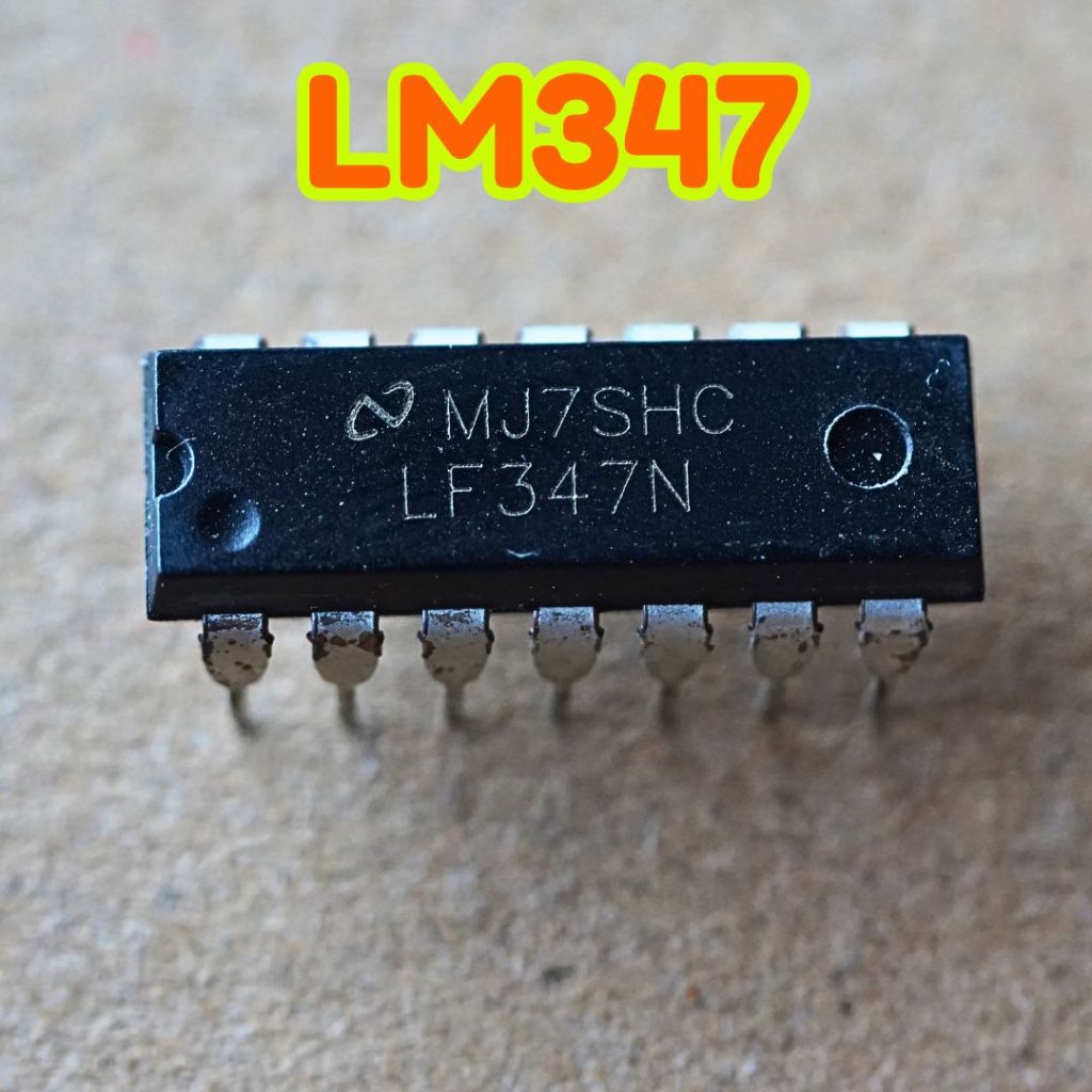 IC LF347 LF 347 QUAD OPAMP JFET