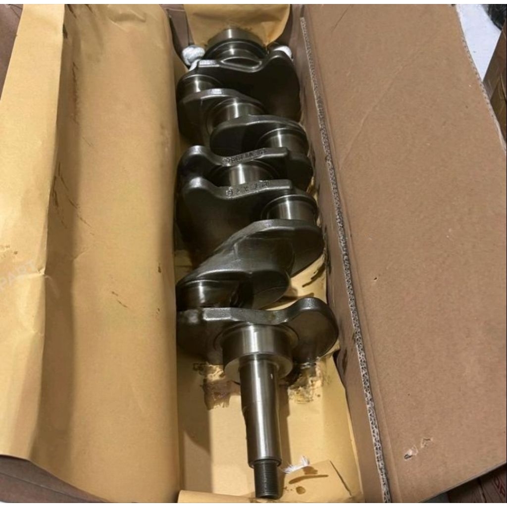 CRANKSHAFT STD 4D34 ME013668 KRUK AS MITSUBISHI RAGASA PS120 PT.KTB