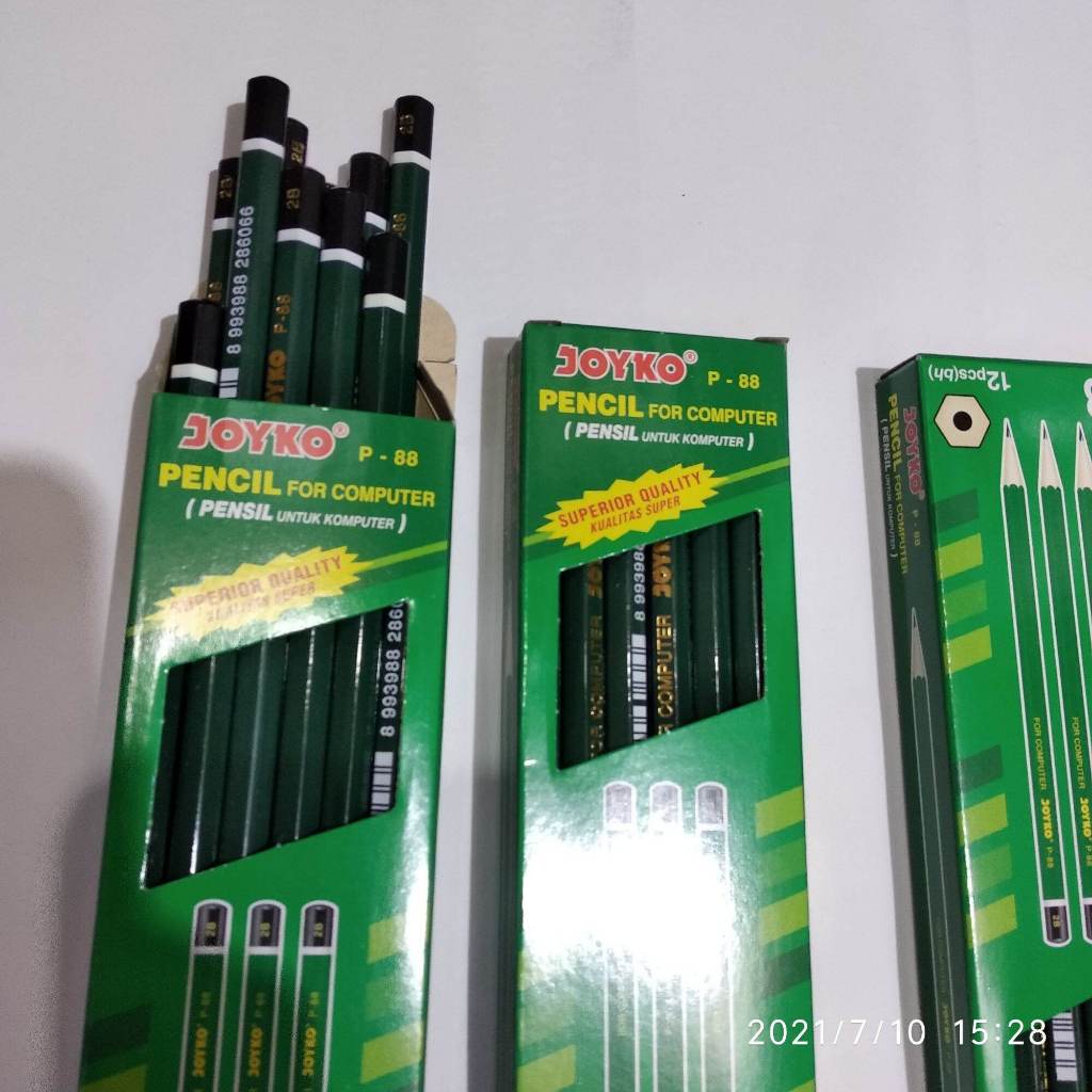 

Pensil 2B Joyko P-88 1 Pak - 12 pcs / pensil murah
