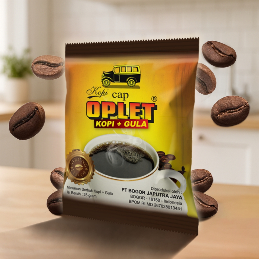 

KOPI + GULA CAP OPLET "STRONG FLAVOR