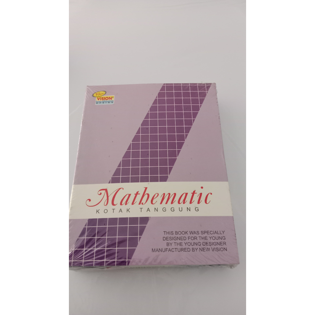 

buku Matematik Kotak Tanggung Vision isi 30 lembar