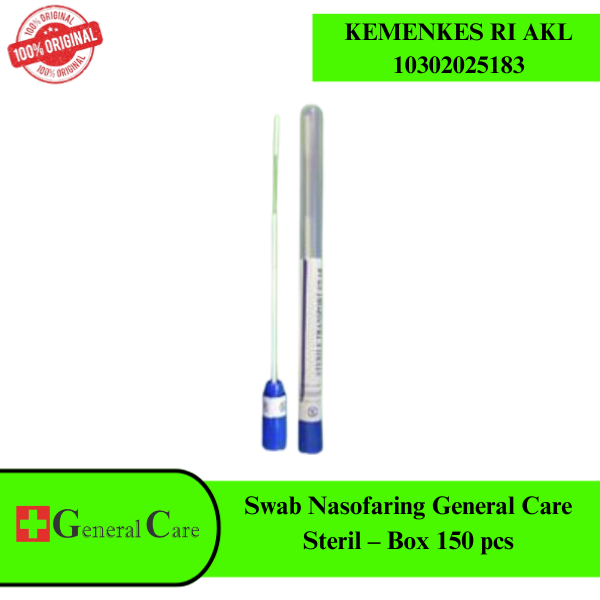 Swab Nasofaring General Care Steril – Box 150 pcs