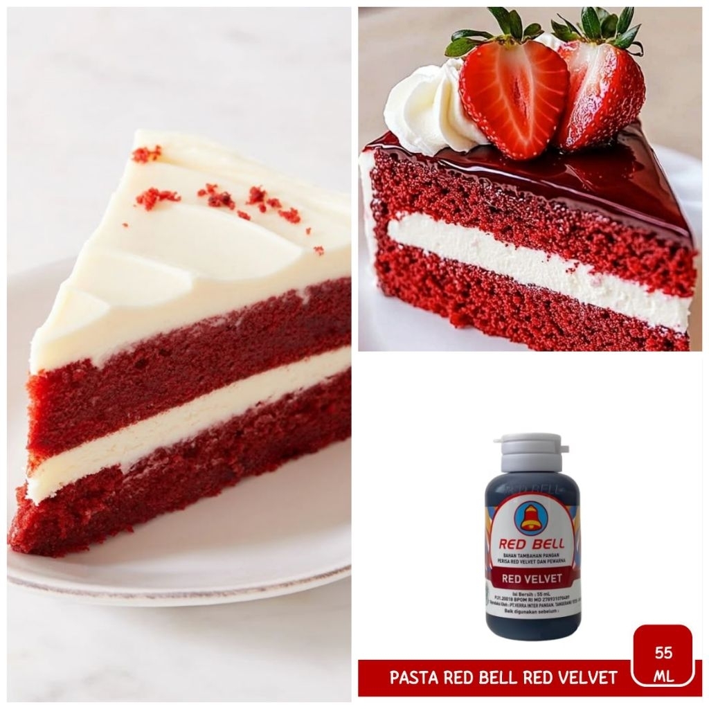 

Pasta Makanan Red Velvet Pasta Redbell murah