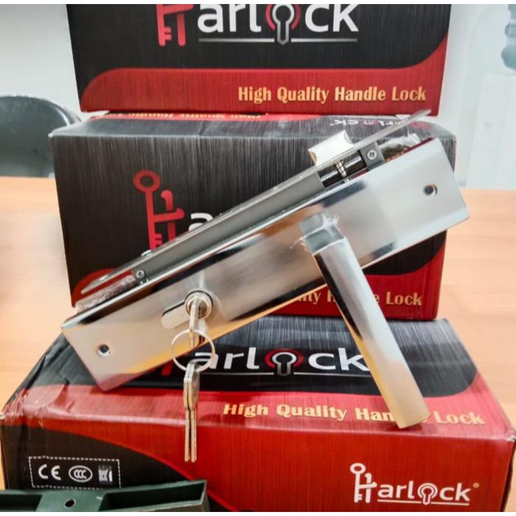 Kunci Pintu Besar Harlock 077 SN | Kunci Pintu 25 cm Fullset