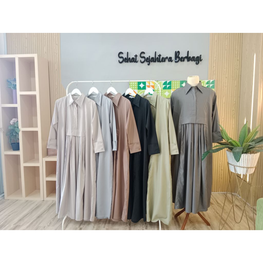 Gamis Toyobo/Toyobo premium/Gamis Polos/Longdress Wanita