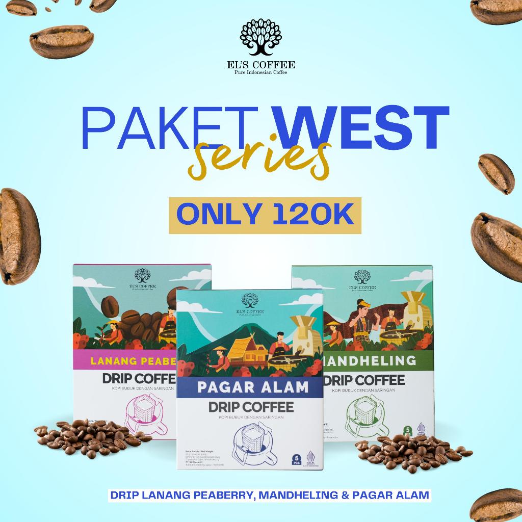 

Promo Paket West Series Kopi Drip. Beli 3 Lebih Hemat, Coffee Drip Lanang ,Coffee Drip Pagar alam,Coffee Drip Mandheling