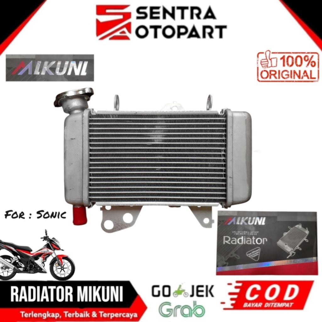 Radiator Sonic 150 mikuni original