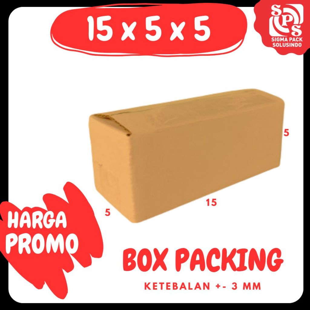 

Karton 15x5x5 Kardus A1 Packing Dus Kotak Kemasan Box Aksesoris Jamu Souvenir Obat Madu Zigma Shop