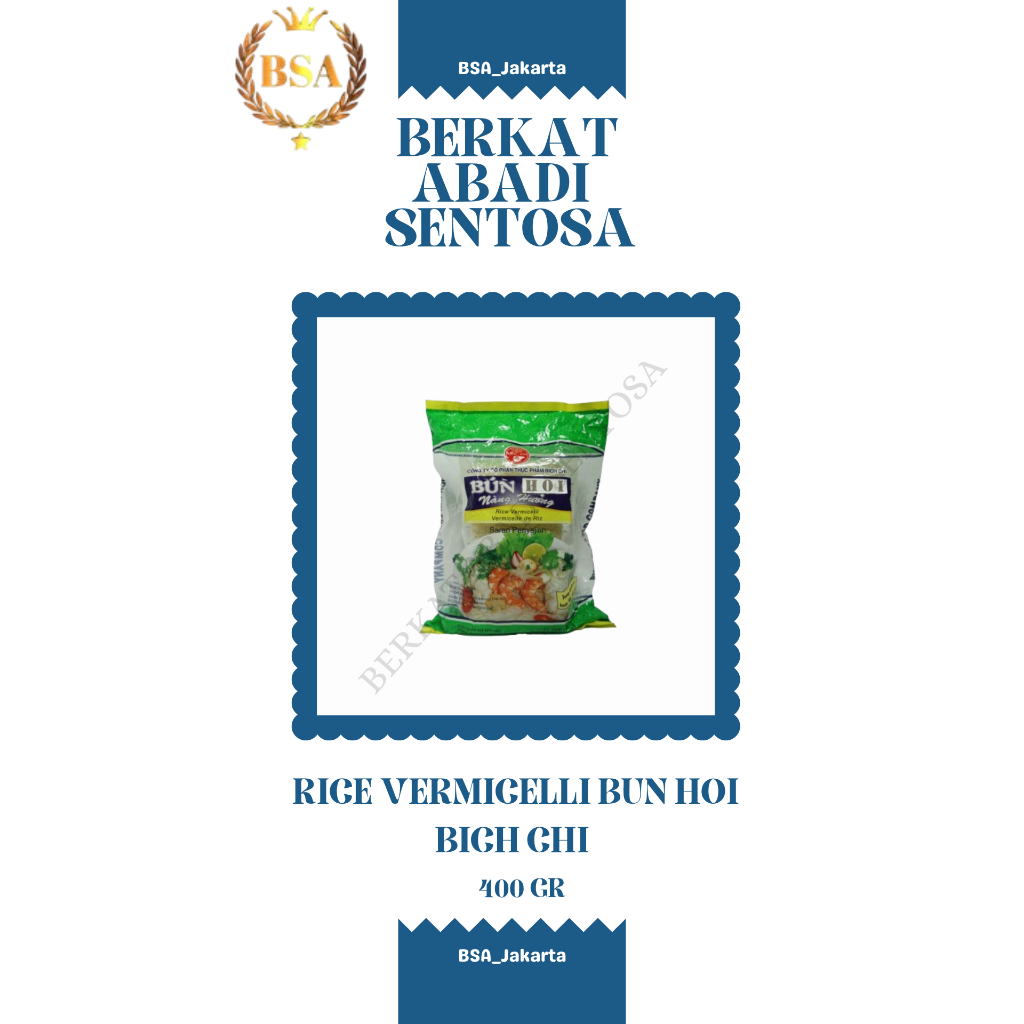 

RICE VERMICELLI BUN HOI BICH CHI (400 GR)