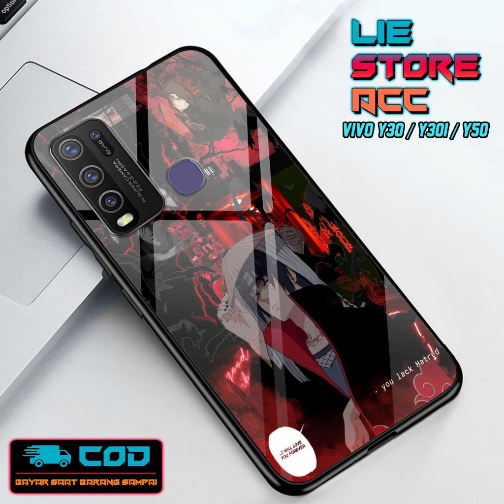 Case Vivo Y30 Y30I Y50 - Casing Vivo Y30 Y30I Y50 - ( Anime Itachi ) - Case Hp - Casing Hp - Softcas