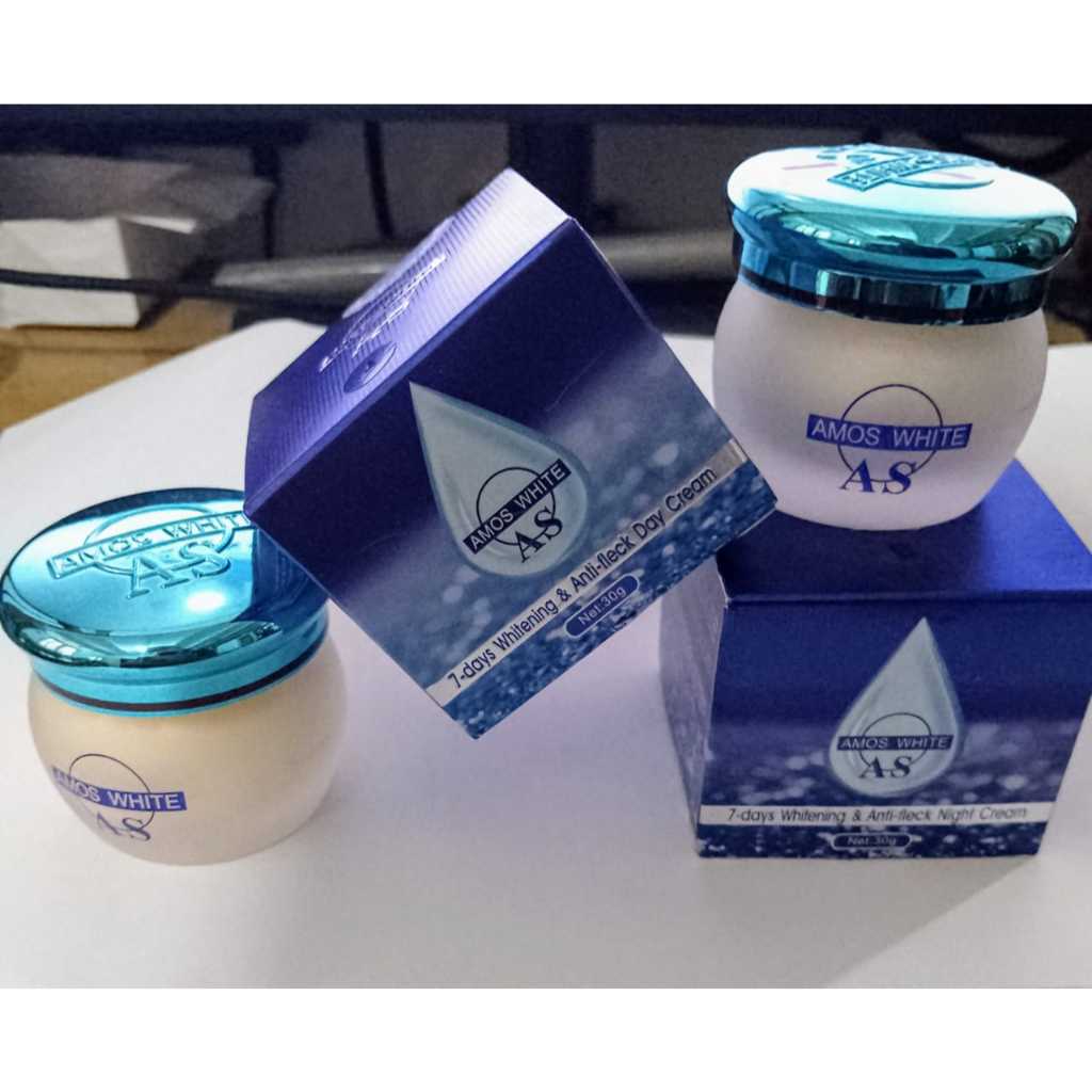{NEW}  FORMULA AMOS ORIGINAL Cream 7~ days Whitening & anti ~ fleck II AMOS WHITE SKINCARE ii  Cream