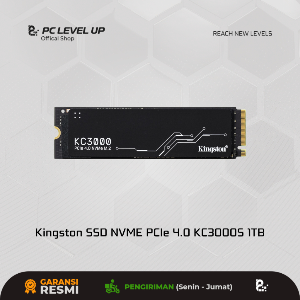 SSD NVMe Kingston PCIe 4.0 KC3000S 1TB Gen4x4