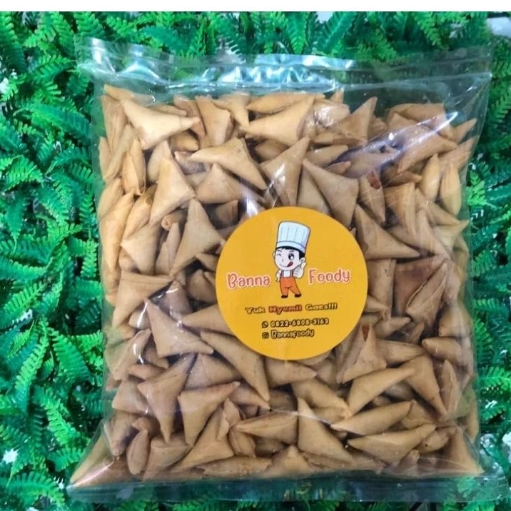 

SAMOSA ISI 1 KG | Banna Foody | Snack Viral