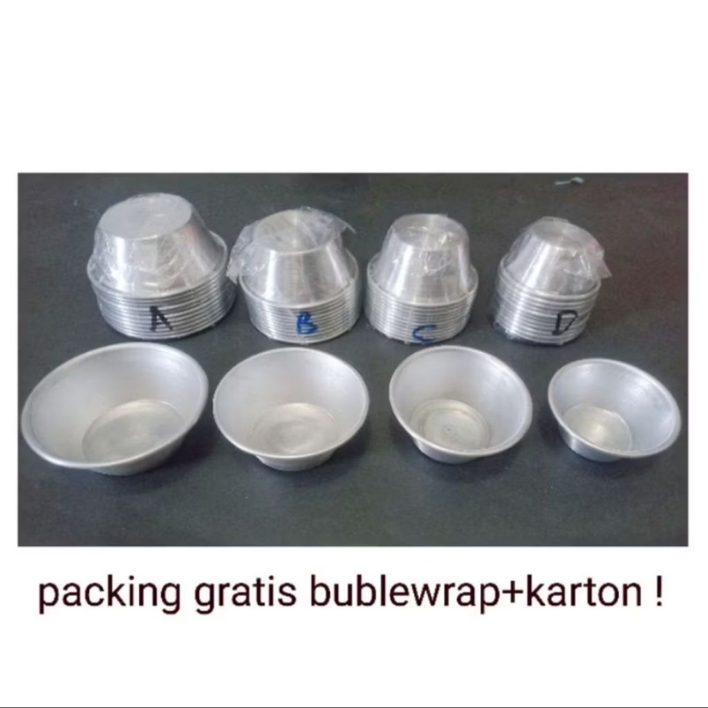 cetakan muffin pendek/ Cetakan Bolu kukus Pendek polos Cetakan brownies cup isi 12pcs