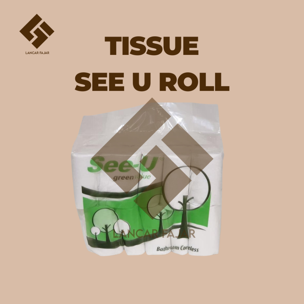[LF] tissue roll | tisu toilet | tisu facial | tissue lembaran merk SEE U / TISSUE SEE-U TISU SEE U 