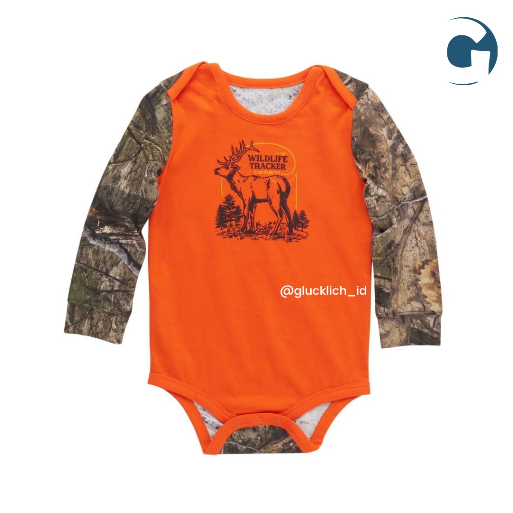 Carhartt, Kid's Long-Sleeve Deer Bodysuit