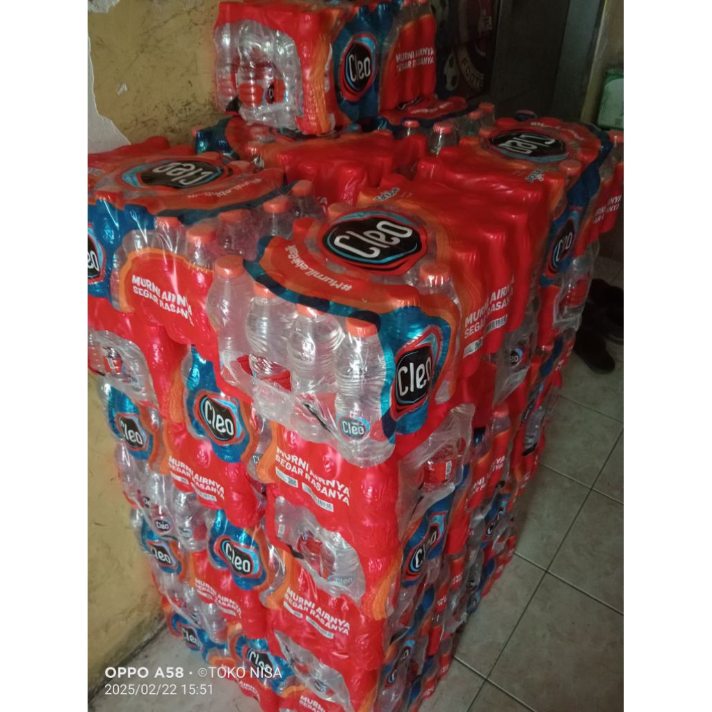 

CLEO AIR MINUM CLEO BOTOL 220 ML AIR MINERAL CLEO SMART