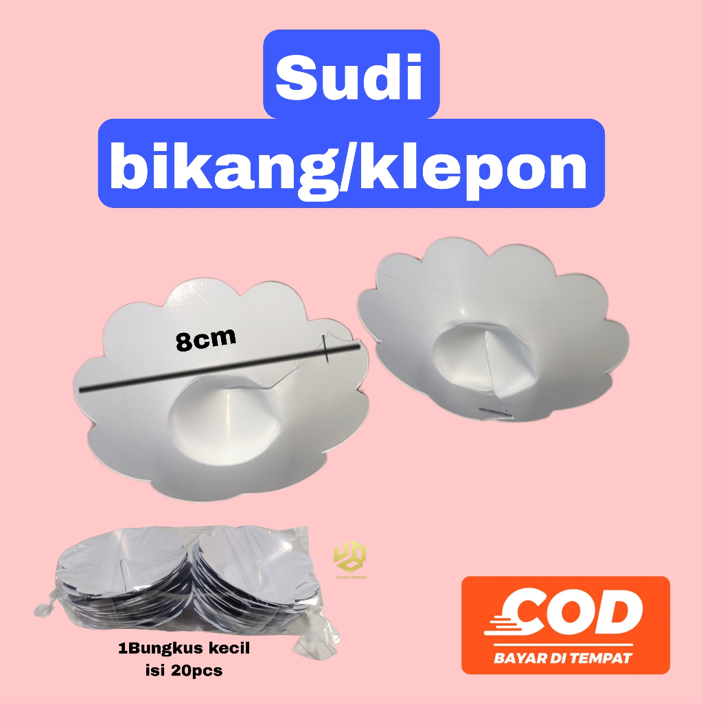 (Isi 20pcs) Sudi bikang/sudi klepon