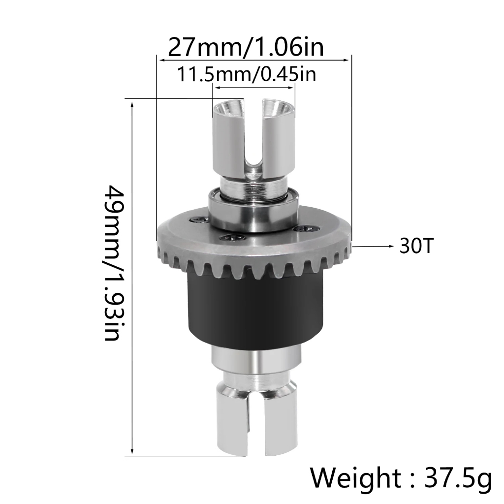 16420Y gear differential up grade MJX 16207 16208 16209 16210 MJX 14303 14301 14302 M162