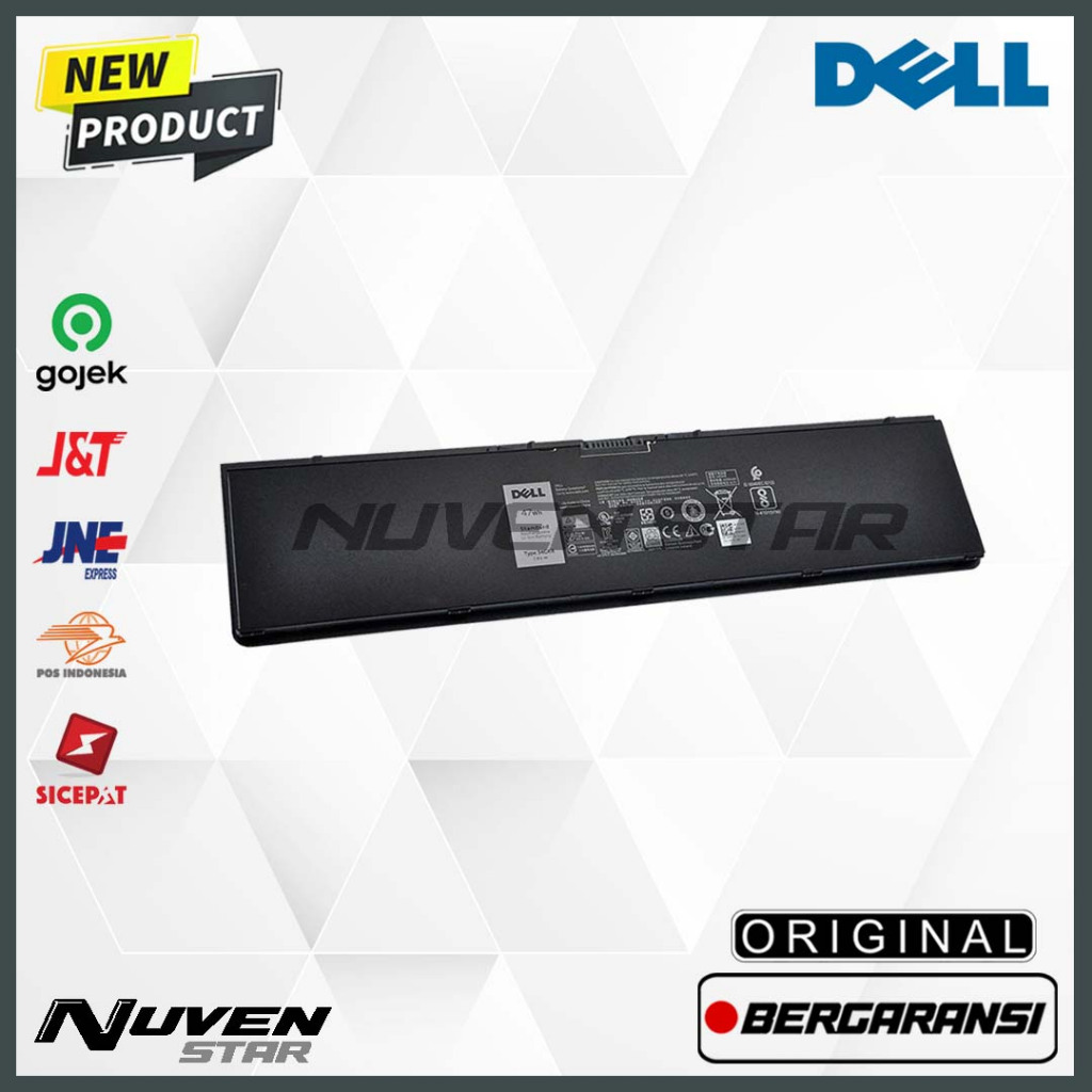 Original Baterai Laptop DELL Latitude E7420 E7440 E7450 3RNFD