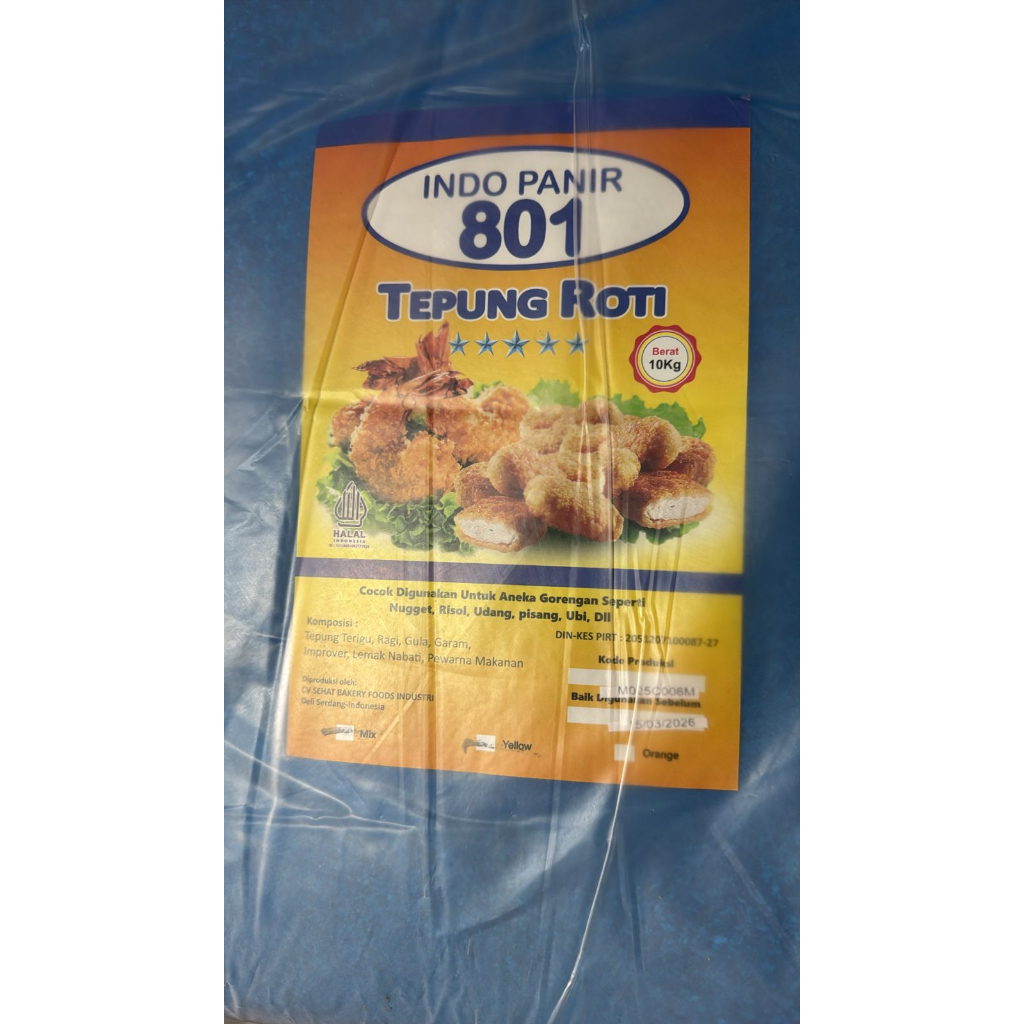 

Tepung Roti / Panir @10kg
