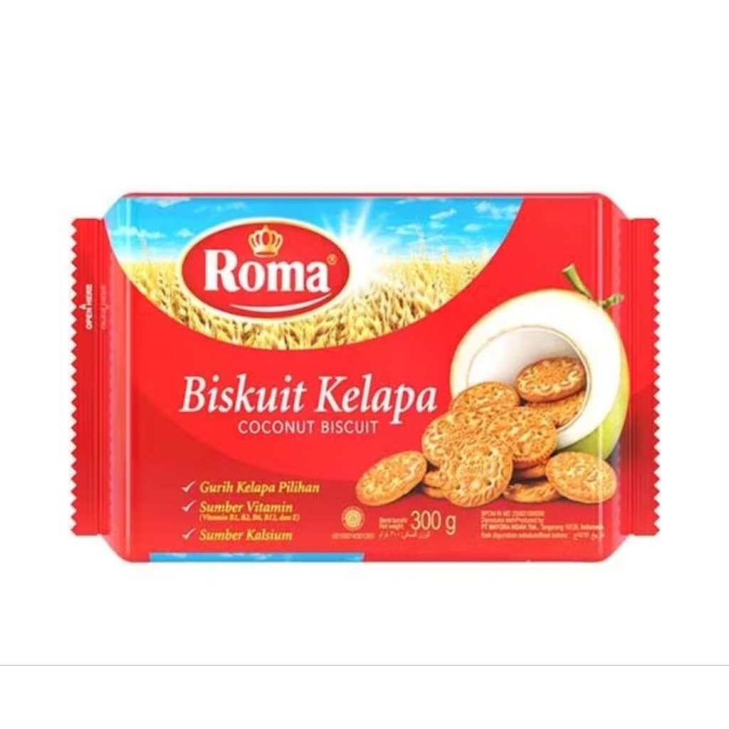 

ROMA BISKUIT KELAPA 300 GRAM