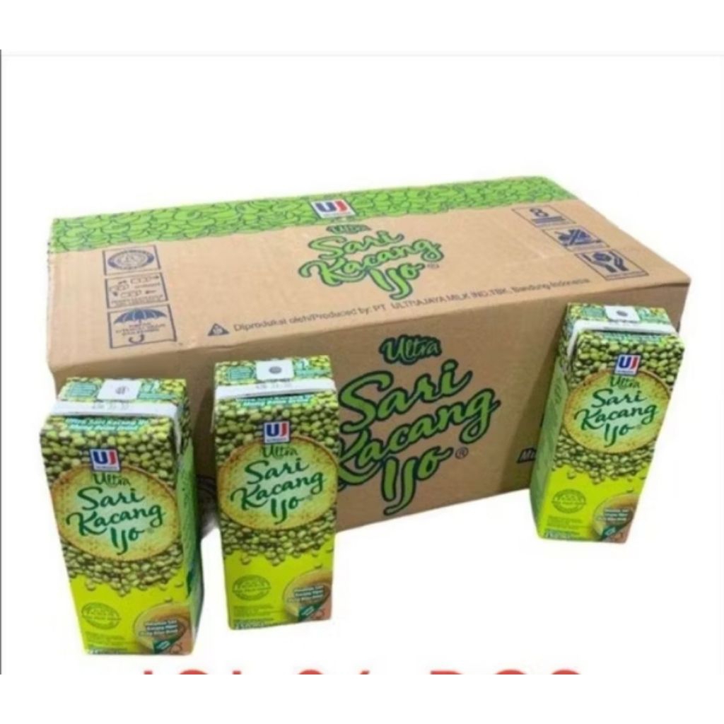 

Sari Kacang Ijo 1 Dus isi 24 pcs @250ml