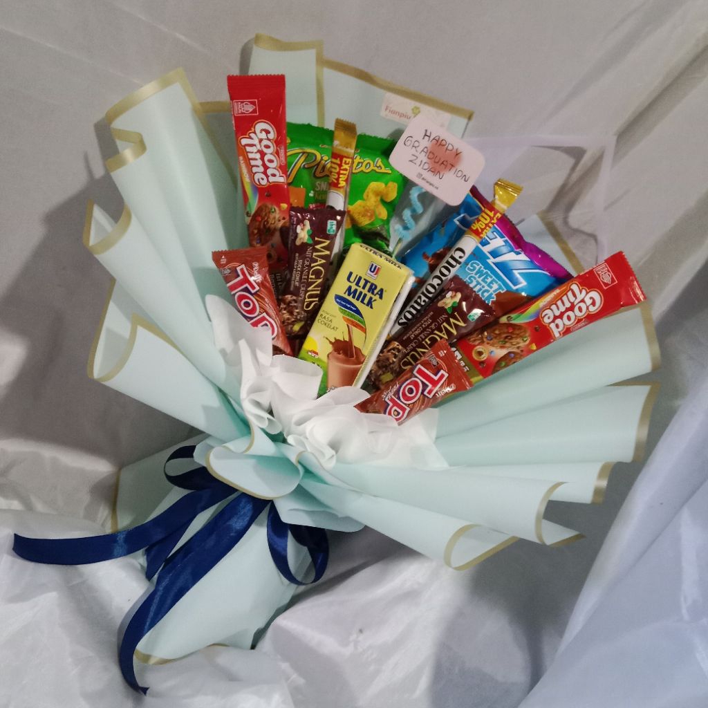 

buket snack custom