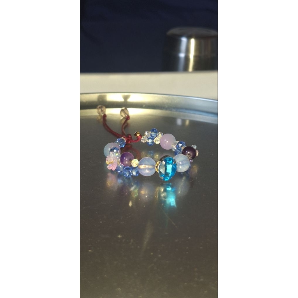 Gelang Fairy Batu Zircon Biru limited edition