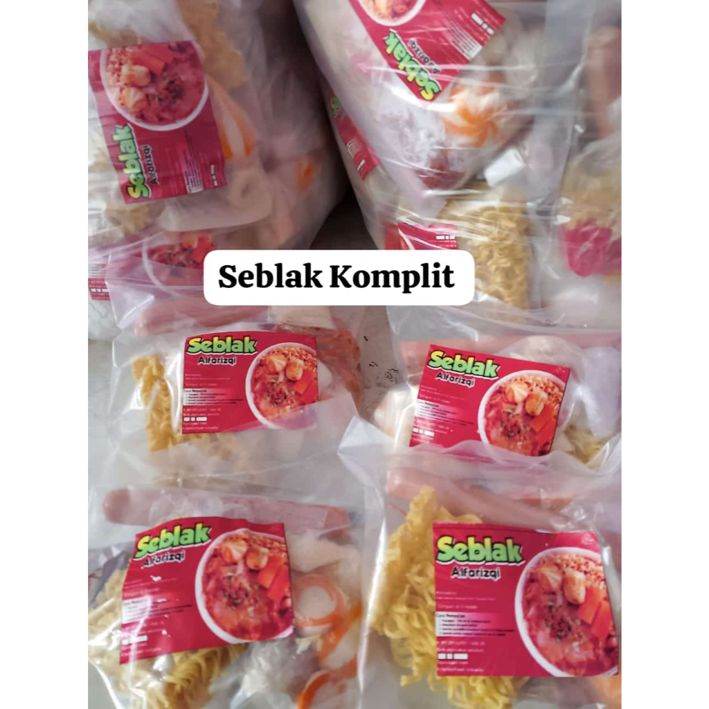 

seblak bandung komplit