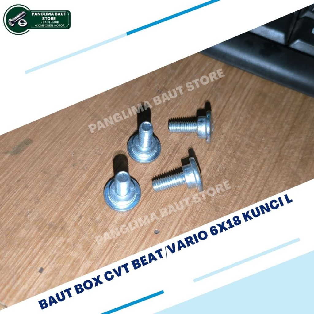 Baut Box Cvt Beat/Vario 6x18 K L-B Box CVT Nmax
