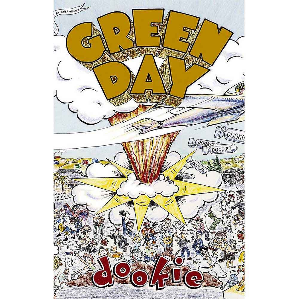 Bendera / Poster Green Day Dookie Original