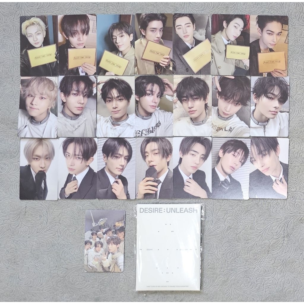 Official Photocard Enhypen Desire: Unleash Weverse Ver. Gigit Dasi Jake Jungwon Jas Heeseung Sunghoo