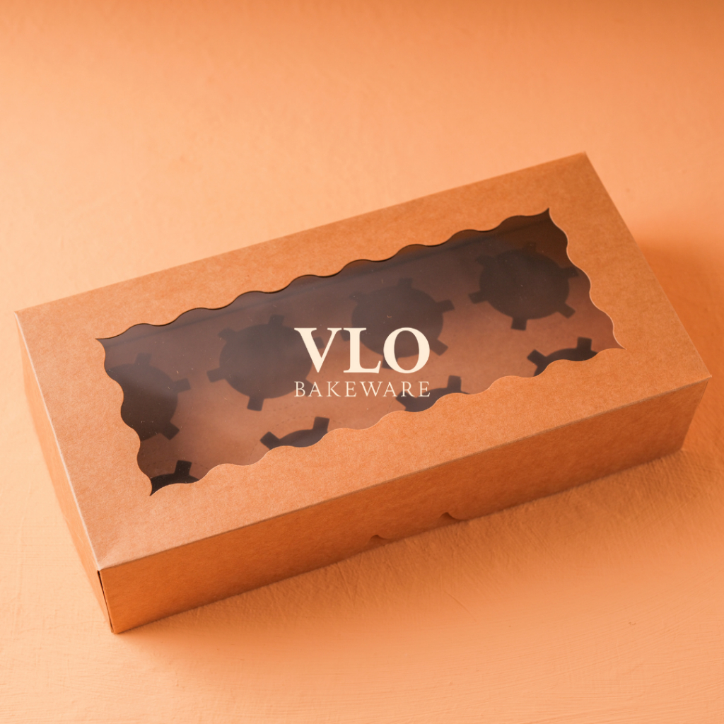 

[1 SET ISI 10 PCS] Kotak kue craft | dus brownies box | kotak kue hampers kue