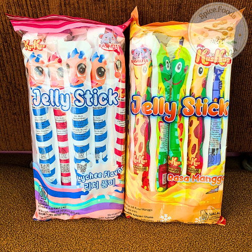 

KusKus Jelly Stick Isi 10 Pcs X 70ml / Kus Kus Jelly Stick Per Pack / Rasa Mangga / Rasa Leci / Stick Jelly Murah / Stick Jeli Aman Untuk Anak Anak / ISI 10 Kus Kus Jelly Stick Rasa Mangga / Kus-Kus Es Lilin Jelly Jadul