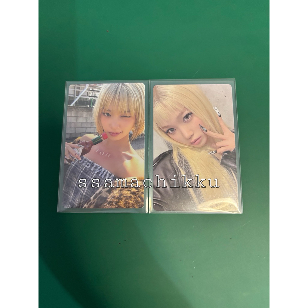 [READY](Baca Desc.) OFFICIAL LE SSERAFIM PHOTOCARD KIM CHAEWON SAKURA HUH YUNJIN KAZUHA HONG EUNCHAE