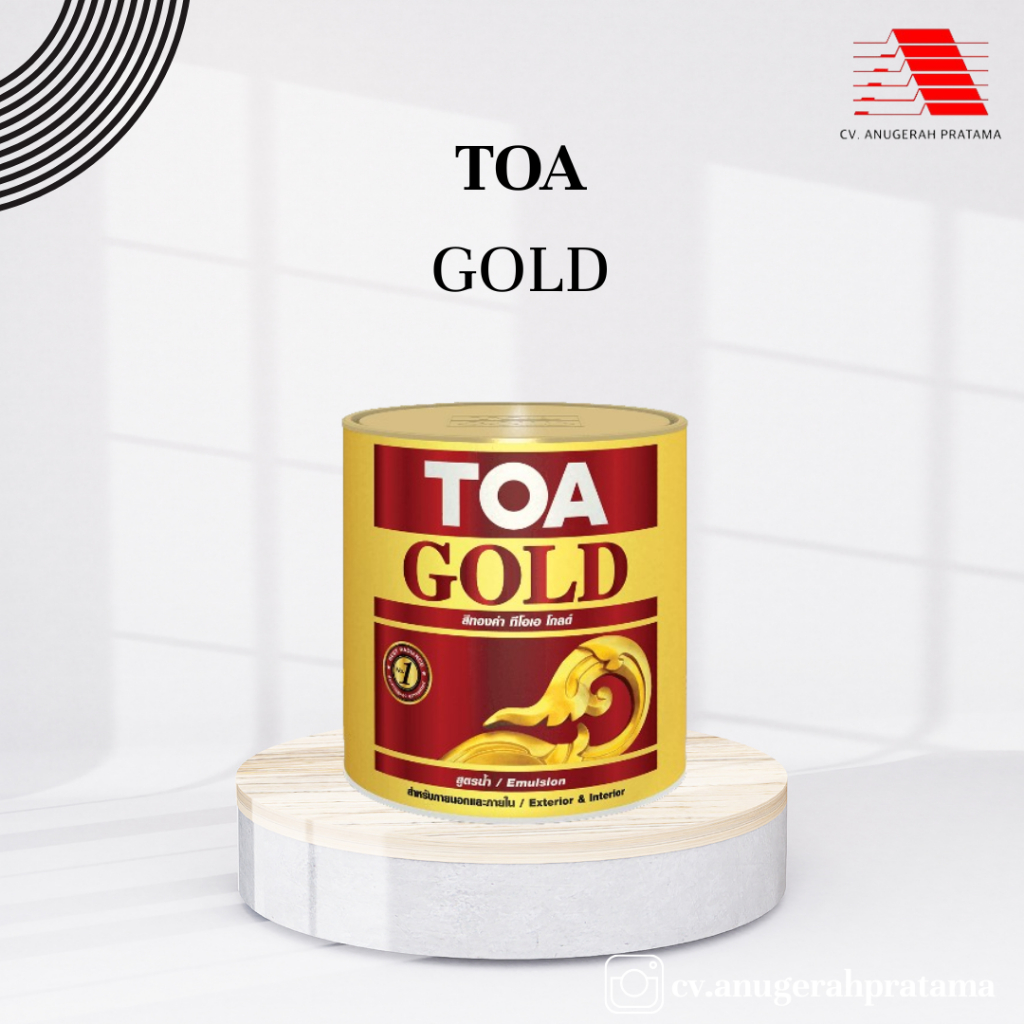 TOA Gold Emulsion Paint (Cat Emas)