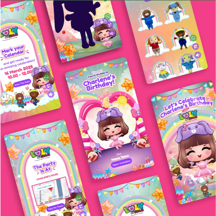 Undangan Web Digital Pernikahan, Undangan Khitan, Undangan Aqiqah, Undangan Ulang Tahun