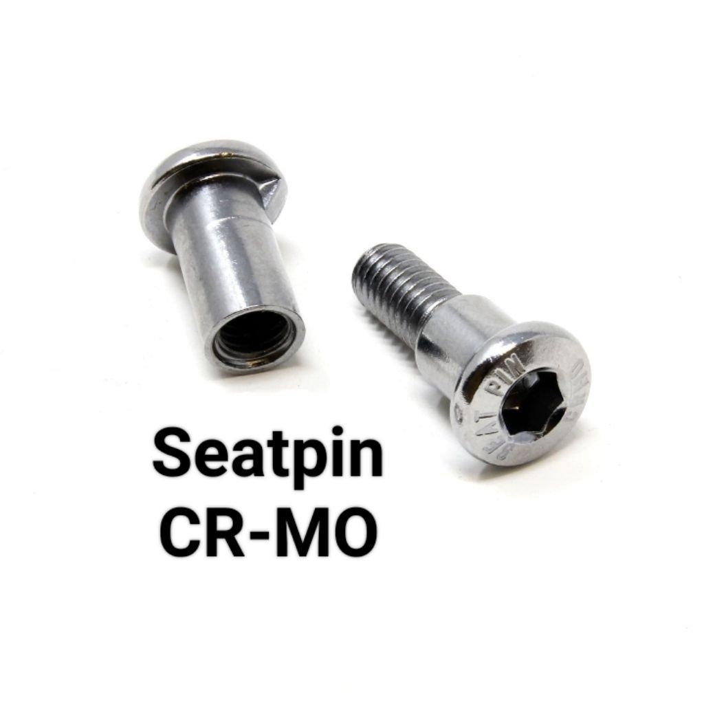 Baut seatpin CRMO balap jadul,federal,fixie seat pin seatpost clamp bolt roadbike vintage