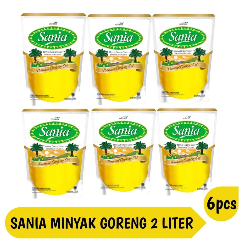 

Sania 2L satu dus isi 6