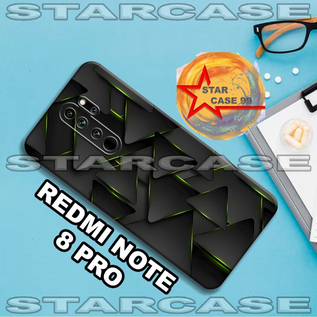 Softcase karet redmi note 8 pro/S10/Motif abstrak/case redmi note 8 pro/casing redmi note 8 pro